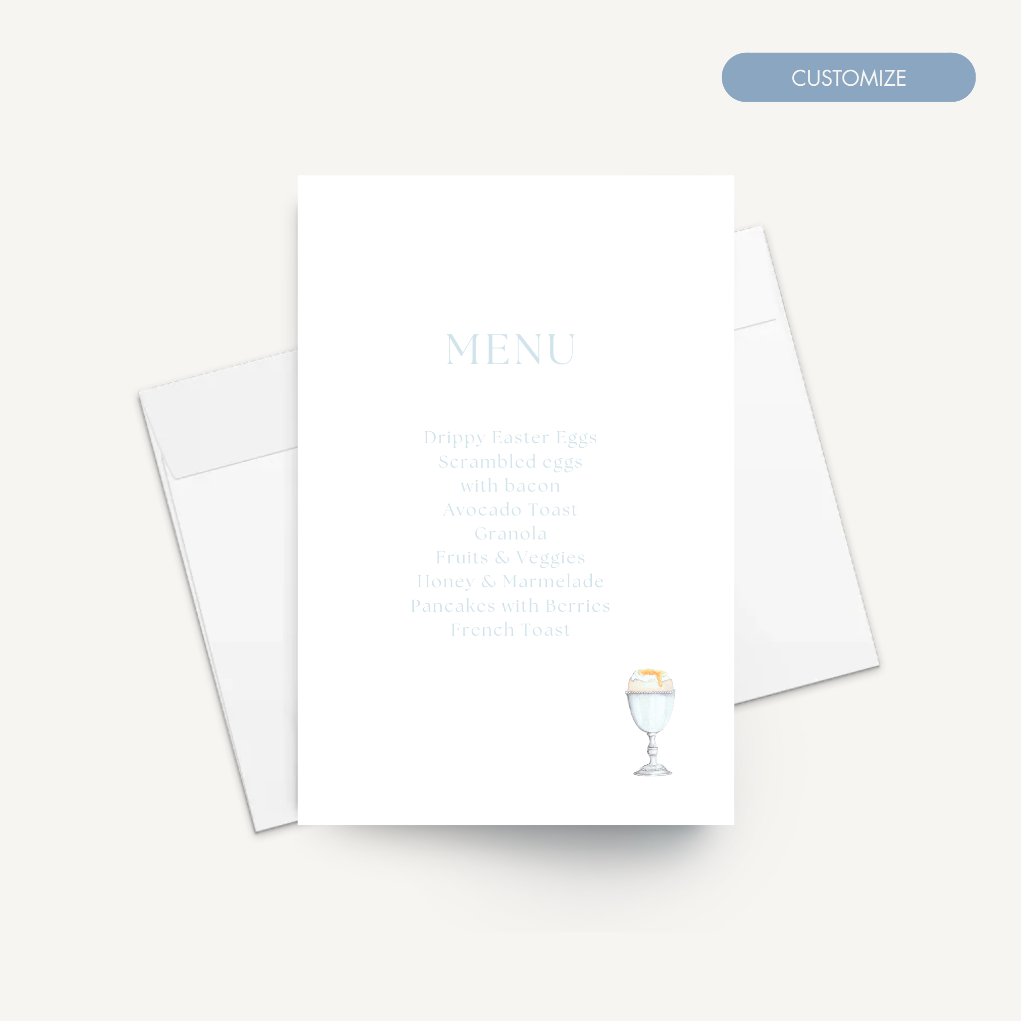 Breakfast is served (Pack of 10)