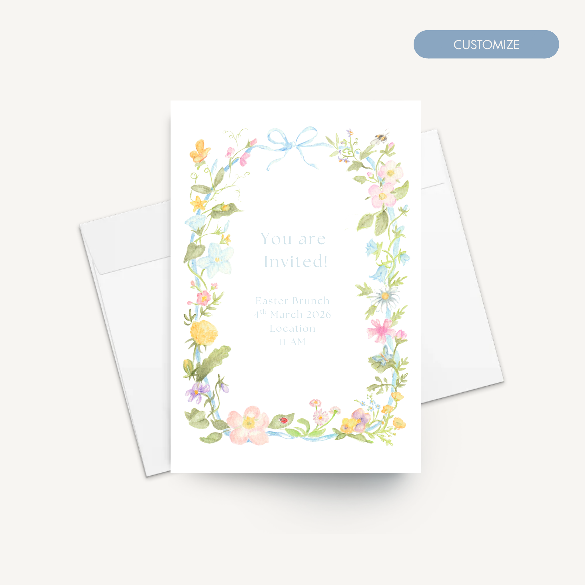 Spring Flower Frame (Pack of 10)