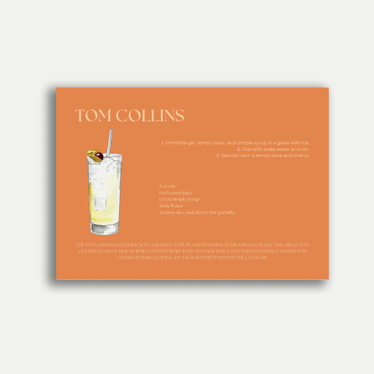 Tom Collins Postcard