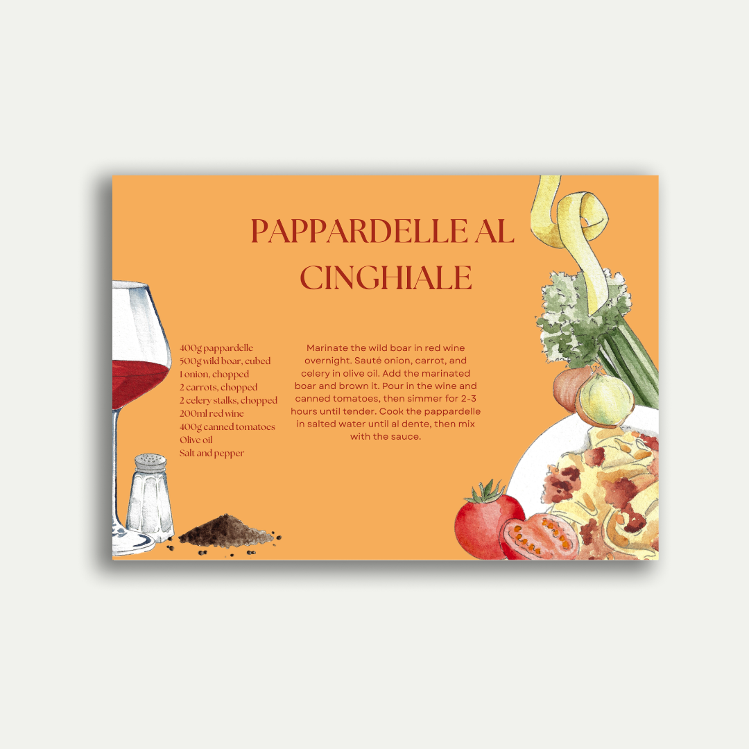 Pappardelle al Cinghiale