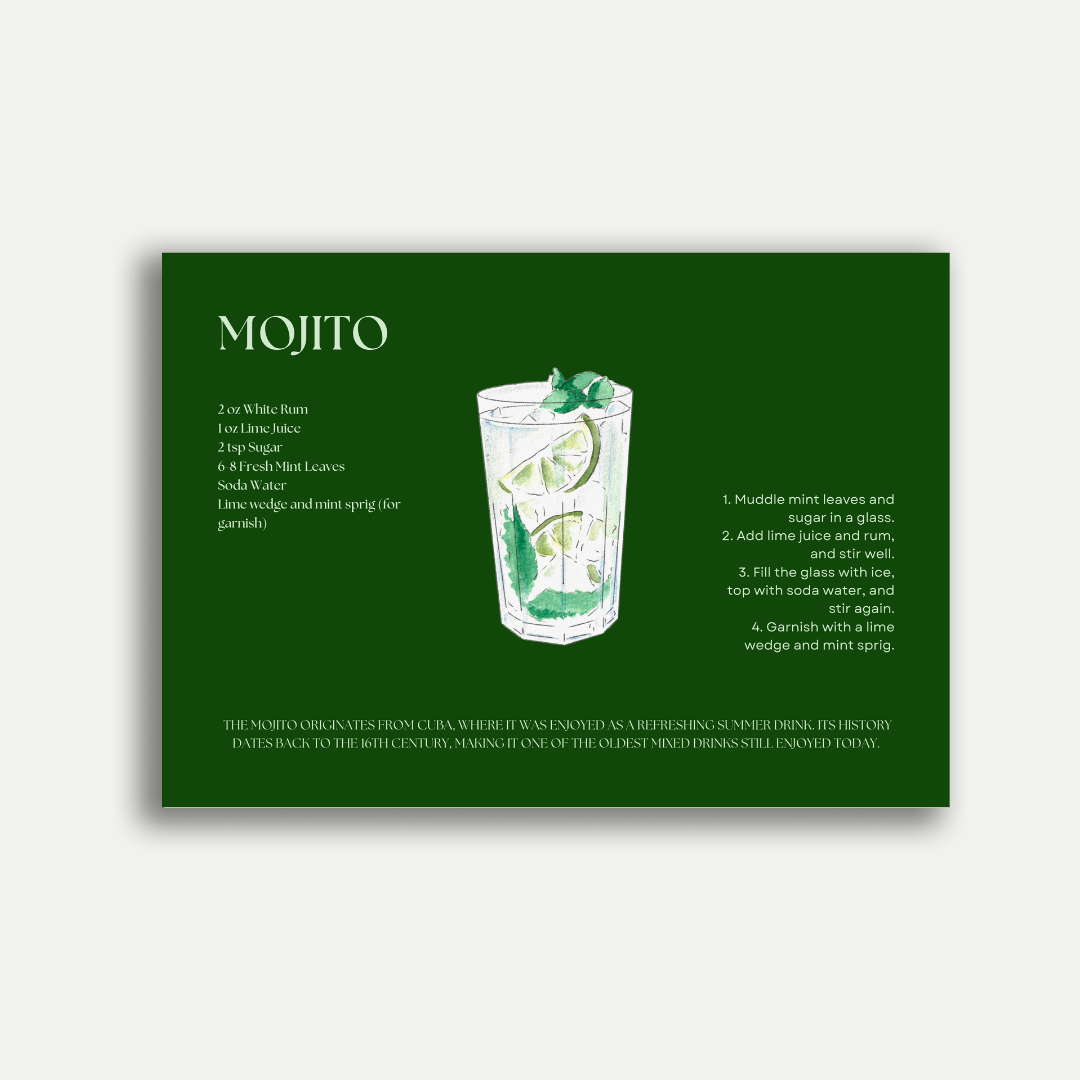 Mojito Postcard