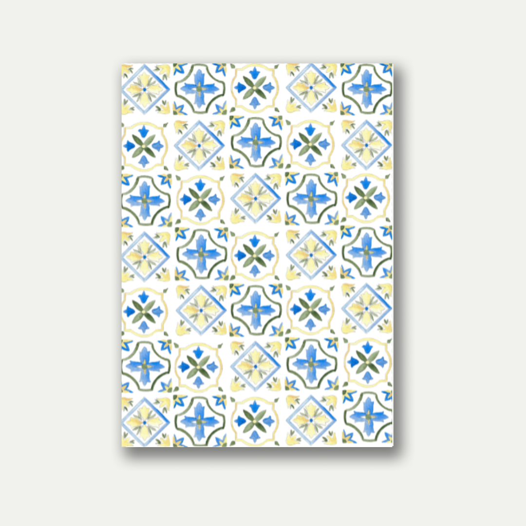 Amalfi Ingredients Stationery Cards - Set of 10