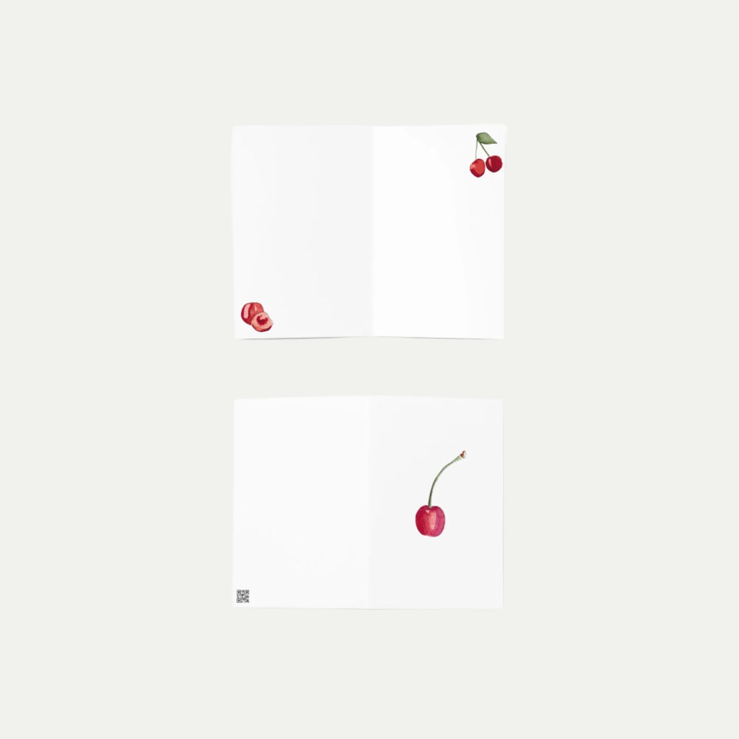 Cherry Greeting Card