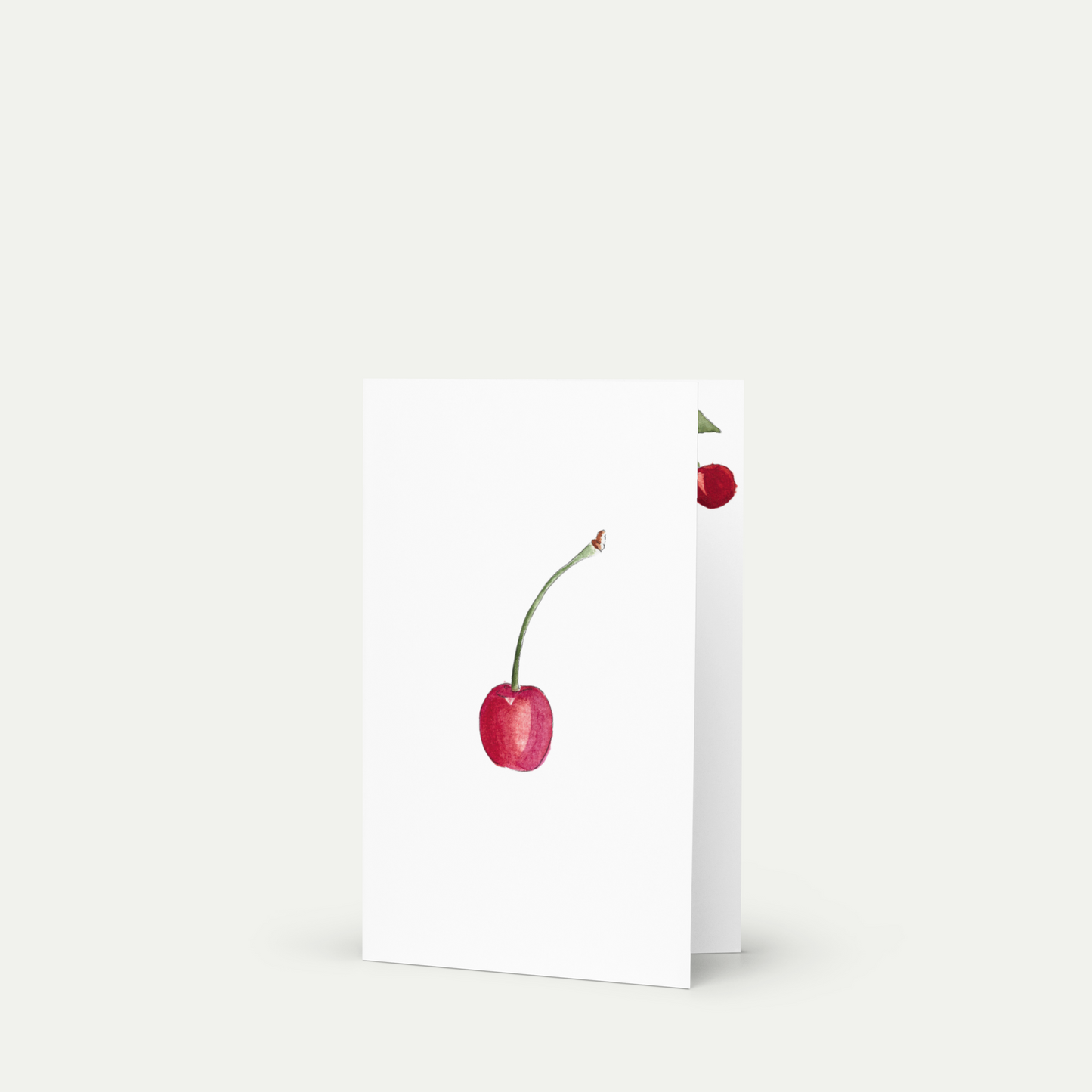 Cherry Greeting Card