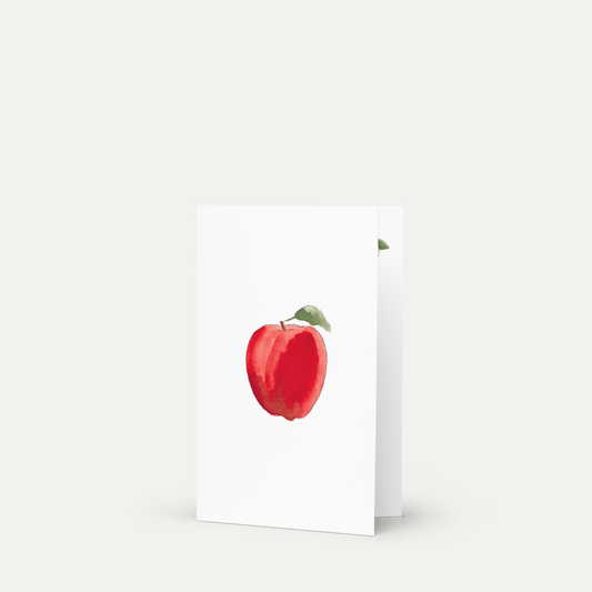 Apple Greeting Card