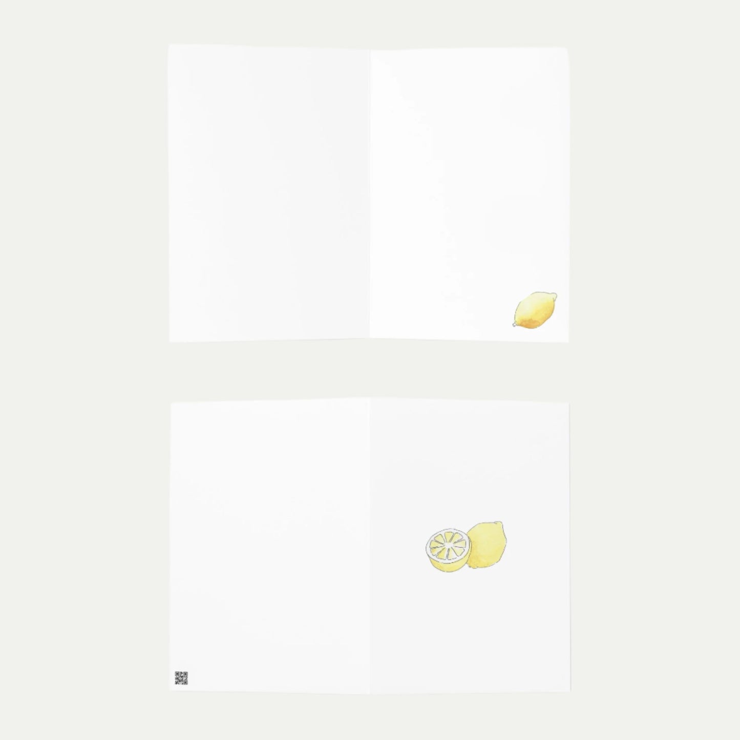 Lemon Greeting Card