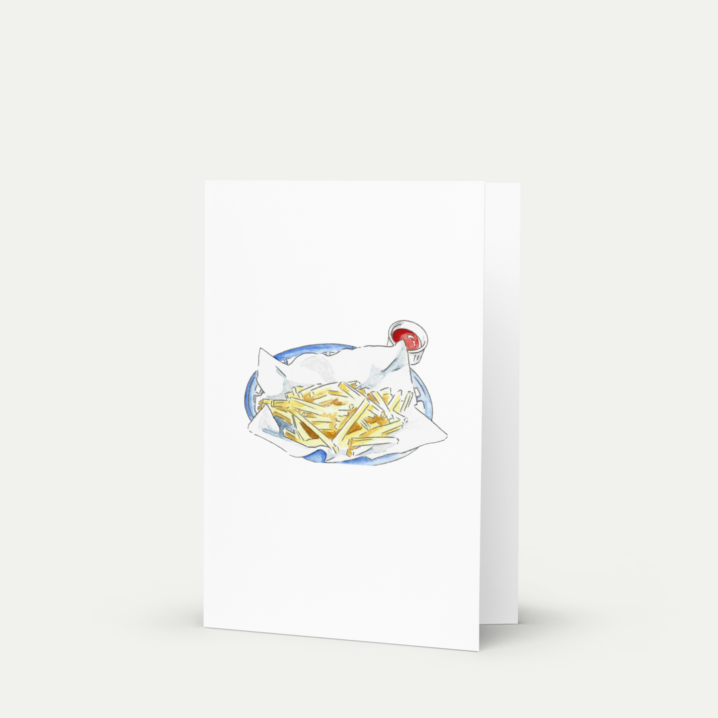 French Fries Greeting Card